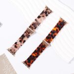 Pulseira de resina premium compatível com Apple Watch, confortável, elegante e durável para séries 1 a 10 e SE - Imagem 4