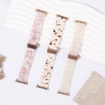 Pulseira de resina premium compatível com Apple Watch, confortável, elegante e durável para séries 1 a 10 e SE - Imagem 5