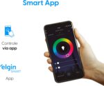 Lâmpada Inteligente Elgin 20W RGB Wi-Fi: controle por voz, 16 milhões de cores e compatível com Alexa e Google Home - Imagem 6