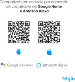 Lâmpada Inteligente Elgin 20W RGB Wi-Fi: controle por voz, 16 milhões de cores e compatível com Alexa e Google Home - Imagem 7
