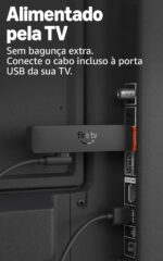 Amazon Fire TV Stick HD: streaming rápido em Full HD com Alexa, controle por voz, Wi‑Fi 6 e TV sem bagunça. - Imagem 3