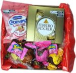 Cesta Caixa Recheada com Ferrero e Trufas, presente elegante para Dia da Mulher e aniversário, ideal para surpreender com carinho. - Imagem 3