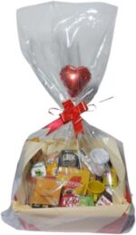 Cesta Delicada Café da Manhã Romântica: presente completo e charmoso para surpreender com café, chá, biscoitos e carinho. - Imagem 3