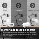 Tomada Inteligente Wi-Fi Bivolt com monitor de consumo, compatível com Alexa e Google Home para automação residencial. - Imagem 3