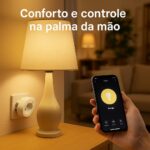 Tomada Inteligente Wi-Fi Bivolt com monitor de consumo, compatível com Alexa e Google Home para automação residencial. - Imagem 6
