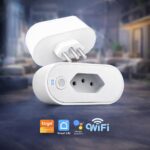 Tomada Inteligente Wi-Fi Bivolt com monitor de consumo, compatível com Alexa e Google Home para automação residencial. - Imagem 7