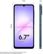 Samsung Galaxy A07 128GB Verde: desempenho, câmera 50MP, bateria 5000mAh e atualização por anos. - Imagem 8