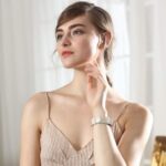 Pulseira feminina WFEAGL em couro genuíno para Apple Watch: elegância, conforto e ajuste perfeito para o dia a dia. - Imagem 5