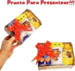 Cesta de Café da Manhã Pai Meu Herói: presente criativo com caneca, doces e chocolates para Dia dos Pais e aniversários. - Imagem 5