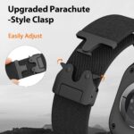 Pulseira esportiva elástica ajustável para Apple Watch Ultra e Series 11, 10 e SE, conforto e segurança no uso diário - Imagem 3
