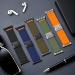 Pulseira esportiva elástica ajustável para Apple Watch Ultra e Series 11, 10 e SE, conforto e segurança no uso diário - Imagem 5