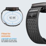 Spigen Athlex Air: pulseira leve e resistente para Apple Watch Ultra e séries 11 a 1, conforto ideal para o dia a dia - Imagem 4
