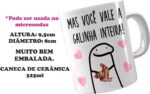 Caneca Amiga: presente criativo para celebrar amizades que valem a pena, com estampa HD e cerâmica premium - Imagem 3