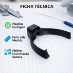 Suporte de Parede para Echo Pop com encaixe sob medida, melhor projeção de som e organização sem fios para sua casa. - Imagem 4