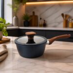 Jogo de Panelas Turim 5 Peças antiaderente cerâmico: compatível com indução, fácil de limpar e ideal para sua cozinha. - Imagem 7