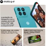 Motorola Moto G47 5G 128GB: câmera 50 MP Sony LYTIA, tela 120Hz, 12GB com RAM Boost e desempenho veloz para comprar agora. - Imagem 9