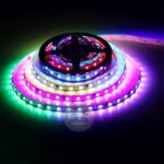 Fita Led Inteligente Alexa Wi-Fi RGB 5m: cores vibrantes, controle por voz e app para iluminar com praticidade. - Imagem 5