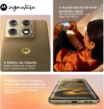 Smartphone Motorola Signature 5G 512GB 24GB: 3 câmeras Sony LYTIA, tela 165Hz e bateria 5200mAh para alta performance. - Imagem 9