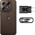 Motorola Edge 70 Pro 5G 256GB com 24GB de RAM, câmera quádrupla 50MP, bateria 6500mAh e tela AMOLED 144Hz para máxima performance. - Imagem 6