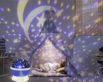 Projetor Estrelado Azul para Quarto Infantil, Luz Noturna com 8 Cores, Presente Ideal para Crianças de 3 a 10 Anos - Imagem 4