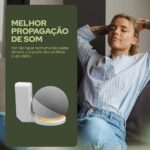 WB Suporte de tomada para Echo Dot 4ª e 5ª geração: mais espaço, menos fios e melhor som com instalação prática. - Imagem 3
