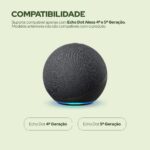 WB Suporte de tomada para Echo Dot 4ª e 5ª geração: mais espaço, menos fios e melhor som com instalação prática. - Imagem 5