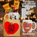 Cesta de Café da Manhã com Caneca Mickey e Minnie: 15 itens para presentear com amor, pronta para surpreender namorados. - Imagem 3