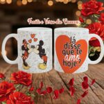 Cesta de Café da Manhã com Caneca Mickey e Minnie: 15 itens para presentear com amor, pronta para surpreender namorados. - Imagem 5