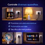 Tomada Inteligente Wi-Fi com monitor de consumo, compatível com Alexa e Google Home para automação residencial eficiente. - Imagem 6