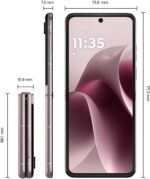 Smartphone Motorola Razr 70 5G 256GB: tela dobrável de 6,9", resistência Gorilla Glass Victus e bateria de longa duração. - Imagem 3