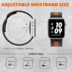 Pulseira Odbeai para Apple Watch Ultra, esportiva em silicone, confortável e compatível com 42 a 49 mm - Imagem 5
