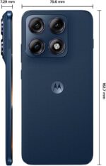 Motorola Edge 70 Pro 5G 256GB com 4 câmeras de 50MP, tela AMOLED 144Hz e bateria 6500mAh para máximo desempenho e resistência. - Imagem 3