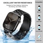 Pulseira HITZEE em aço inoxidável compatível com Apple Watch: estilo, resistência e ajuste perfeito para comprar agora - Imagem 6