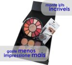 Caixa de Presente Preta Rígida 18x18x7cm com Fechamento Magnético, ideal para presentes, kits e brindes premium. - Imagem 5