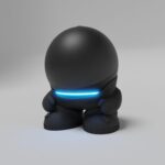Splin Suporte Stand para Echo Dot 5 Dot Joy: compacto, montado e pronto para valorizar sua Alexa com estilo. - Imagem 9