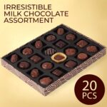 Cremelle Caixa de 20 Chocolates Gourmet: presente elegante para Páscoa, aniversários e ocasiões especiais - Imagem 3