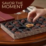 Cremelle Caixa de 20 Chocolates Gourmet: presente elegante para Páscoa, aniversários e ocasiões especiais - Imagem 5