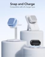 Estojo ESR para AirPods 4 com MagSafe, proteção contra quedas e cordão, azul Orbit Hybrid 2024 - Imagem 7