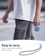 Estojo ESR para AirPods 4 com MagSafe, proteção contra quedas e cordão, azul Orbit Hybrid 2024 - Imagem 8