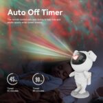 Projetor de estrela de galáxia com LED, controle remoto e temporizador: luz noturna relaxante para quarto, presente ideal para crianças e adultos. - Imagem 5