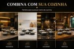 Jogo 5 Panelas Cerâmica Antiaderente: durabilidade, limpeza fácil e acabamento premium para sua cozinha. - Imagem 8