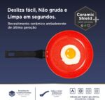 Jogo de Panelas Black+Decker 10 Peças Ceramic Line com revestimento cerâmico antiaderente e compatível com indução. - Imagem 7