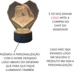 Luminária 3D Led 16 Cores Personalizada: presente criativo com base touch e foto gravada a laser. - Imagem 8