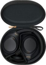 Headphone Sony WH-1000XM4 preto sem fio com Noise Cancelling para som premium e conforto na compra online - Imagem 10