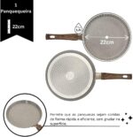 Jogo de Panelas Mimo Style 10 Peças com revestimento cerâmico, base tripla e compatível com indução. - Imagem 7