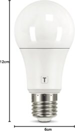 Tramontina Lâmpada Smart LED E27 10W: 16 milhões de cores, Wi-Fi + Bluetooth e controle por Alexa e Google Assistente. - Imagem 7