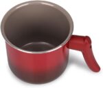 Jogo de Panelas 7 Peças Ceramic Life Easy Vermelha: antiaderente cerâmico, saudável, bonito e com menos óleo. - Imagem 10