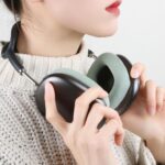 Almofadas Earrock para AirPods Max com conforto premium, isolamento acústico e ímã forte na cor verde - Imagem 7