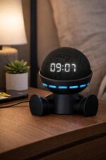 Suporte Para Echo Dot 4 e 5 Alexa Robô Sentado: design moderno, encaixe preciso e estabilidade para seu ambiente. - Imagem 4