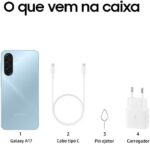 Samsung Galaxy A17 128GB: câmera tripla 50MP, tela 6.7" Super AMOLED e IA integrada para mais desempenho. - Imagem 9